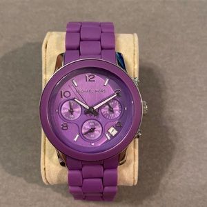 Purple Michael Kors Watch